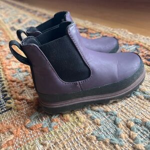 Native Shoes Kensington Chelsea Purple Boots, 9